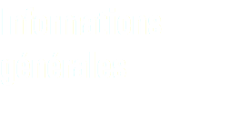 Informations générales 